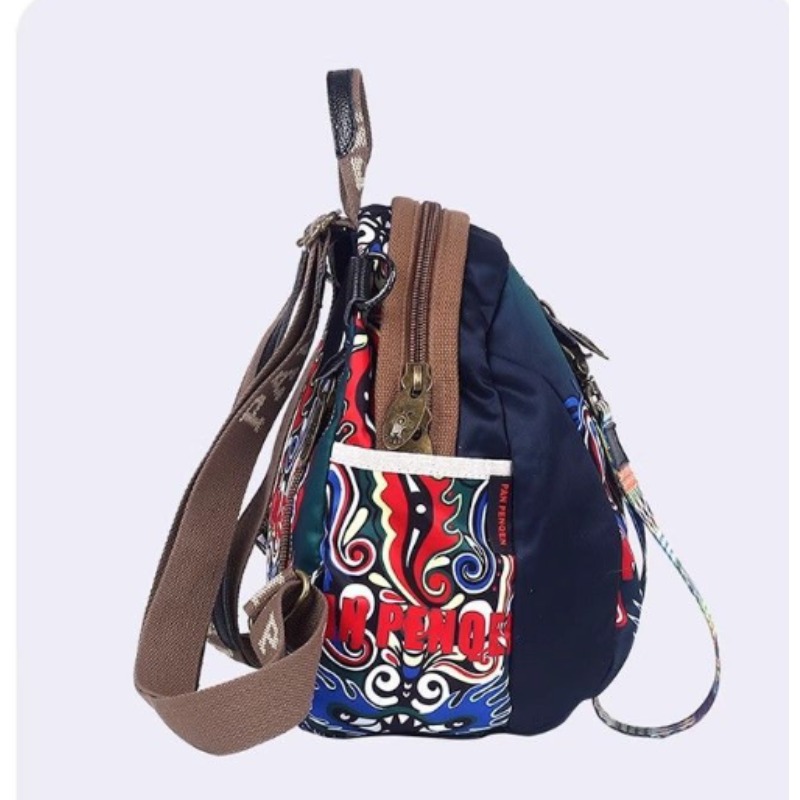 Women Bags Price - ショルダー女性用低価格クロスボディエスニックスタイルプリント布製トラベルバッグ絶妙なシンプルレジャートレンドファッション個性