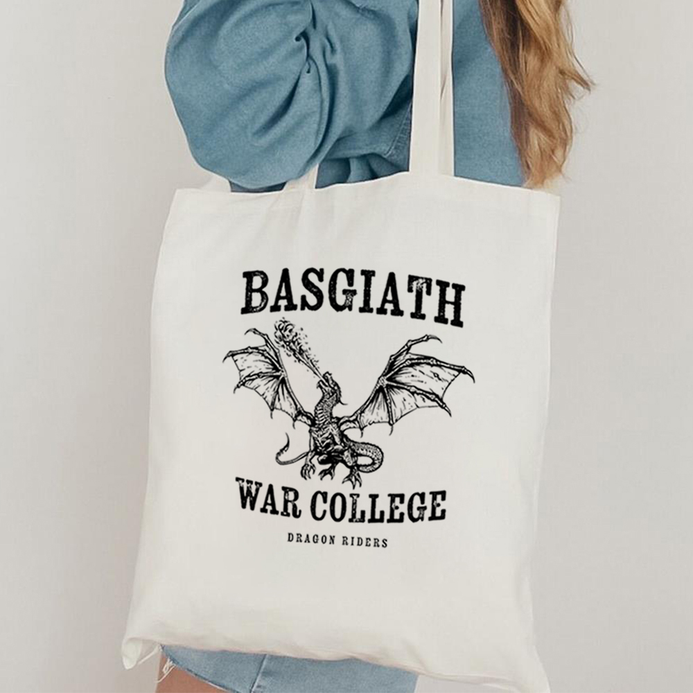 Women Bags Golden - 女性用トートバッグ,バスケットボール,戦争大学,ゴールデンドラゴンライダー,4番目の翼,紫,ソレンゲイル,本愛好家,トートバッグ
