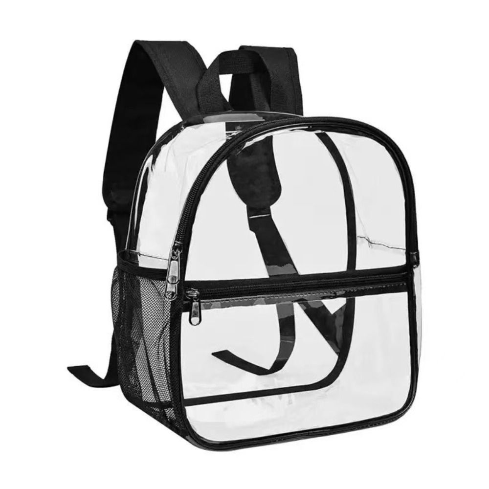 Jelly Bag Clear Pvc - おしゃれな小型透明PVCバックパック防水クリアゼリーバッグ収納バックパック透明シェルバッグビーチ
