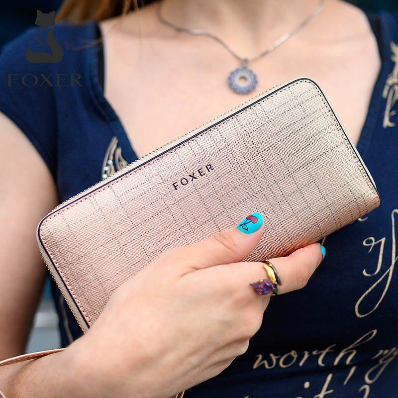 Foxer-女性用のスプリットレザーウォレット,小さな折りた - Women Bags Coach のレビューと価格