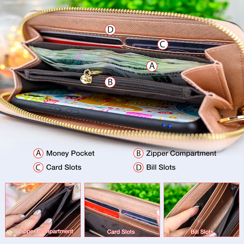 Foxer-女性用のスプリットレザーウォレット,小さな折りた - Women Bags Coach のレビューと価格
