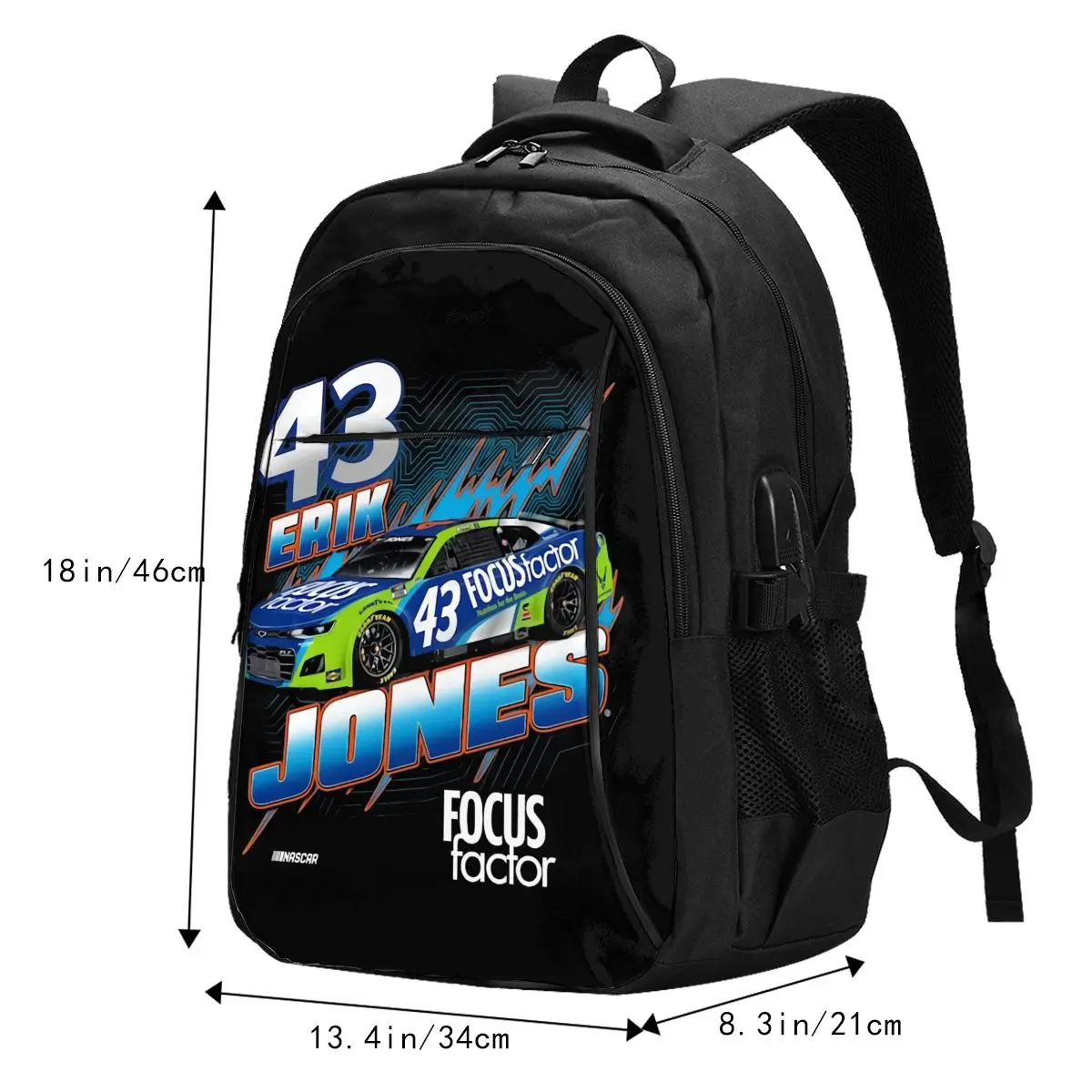 Erik Jones 43 トラベルラップトップバックパック - Women'S Jones Bags のレビューと価格