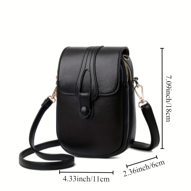 スタイリッシュなフリップオープン Pu レザークロスボディバ - Women Bags In Amazon のレビューと価格