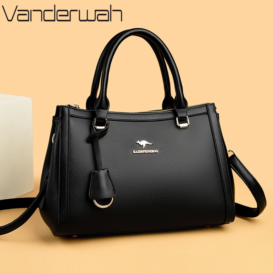 カンガルーブランド ソフトPUレザー ショルダー クロスボデ - Women'S Bags For Work のレビューと価格