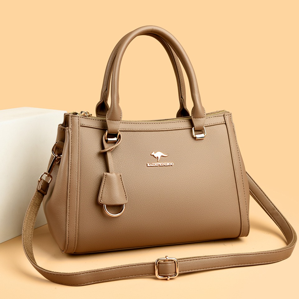 カンガルーブランド ソフトPUレザー ショルダー クロスボデ - Women'S Bags For Work のレビューと価格