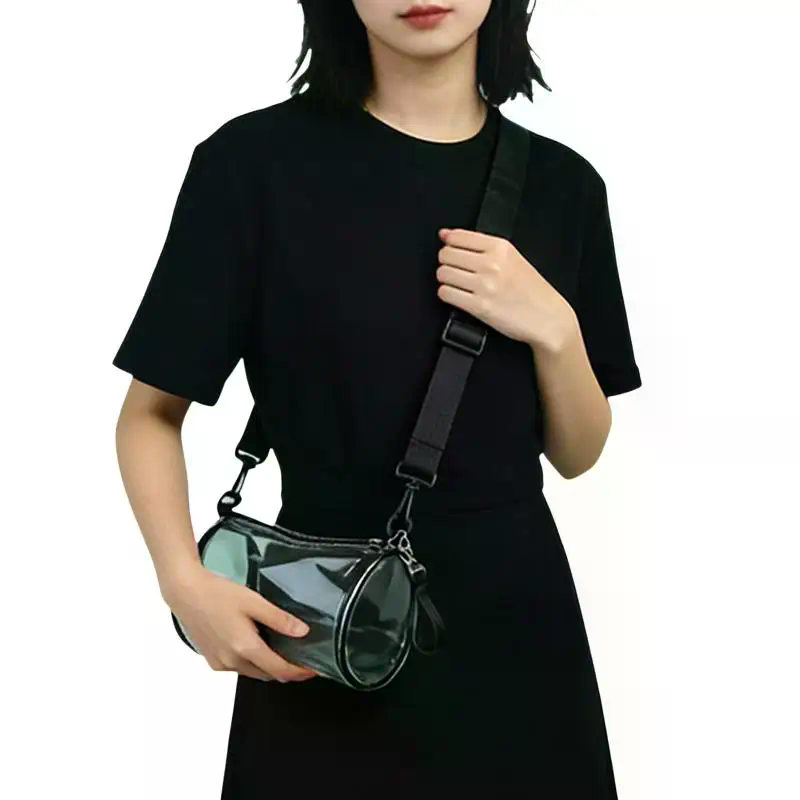 スタイリッシュな透明レーザークロスボディバッグ 女性用 シリ - Women Bags Mini のレビューと価格