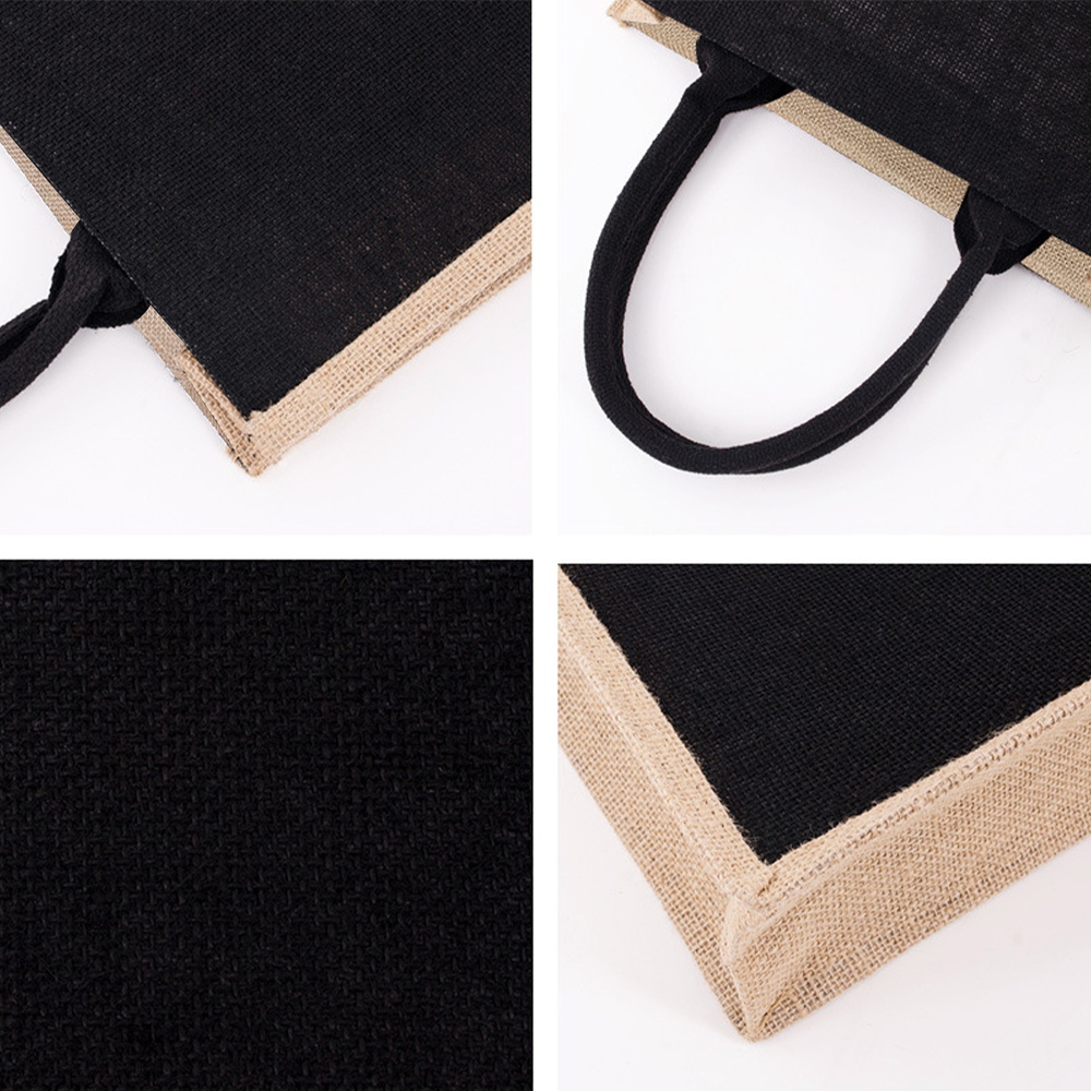 ジュートバッグ ハンドバッグ リネンショルダーバッグ サック - Women Bags Jute のレビューと価格