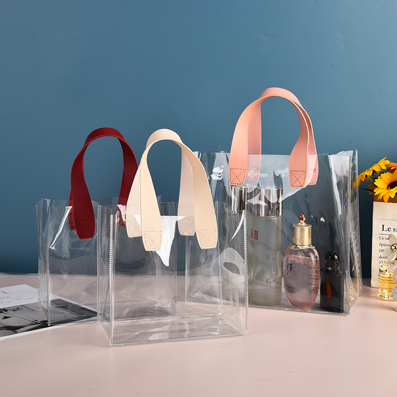 透明なPVCショッピングバッグ,大容量,プラスチック,ゼリー - Jelly Bag Clear Pvc のレビューと価格