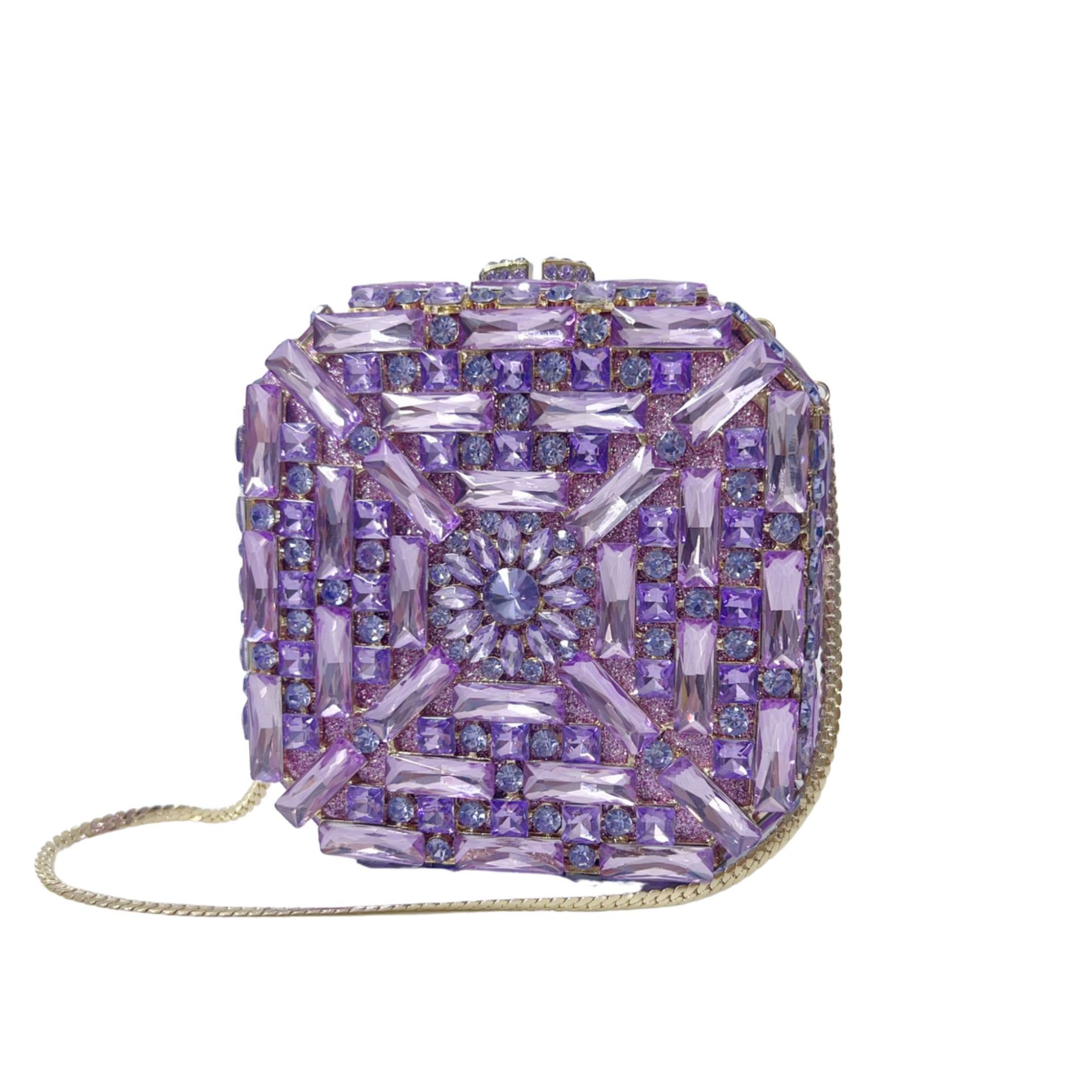 レディース キラキラ カラフル フルラインストーン クリスタ - Women Bags Price のレビューと価格