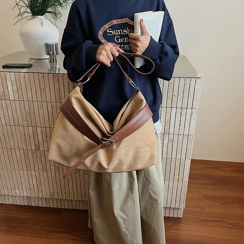 ファッションフェイクスエードレオパードショルダーバッグブラン - Women Bags Branded Sale のレビューと価格