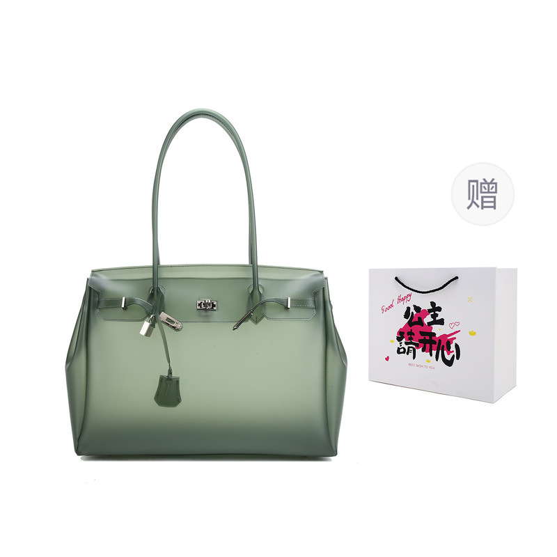 水玉模様のクリアPVCトートバッグ 防水 軽量 キャンディカ - Jelly Bag Clear Pvc のレビューと価格