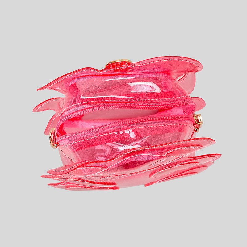 ノベルティグリッター透明クマ型女性ミニバックパックかわいい女 - Jelly Bag Clear Pvc のレビューと価格