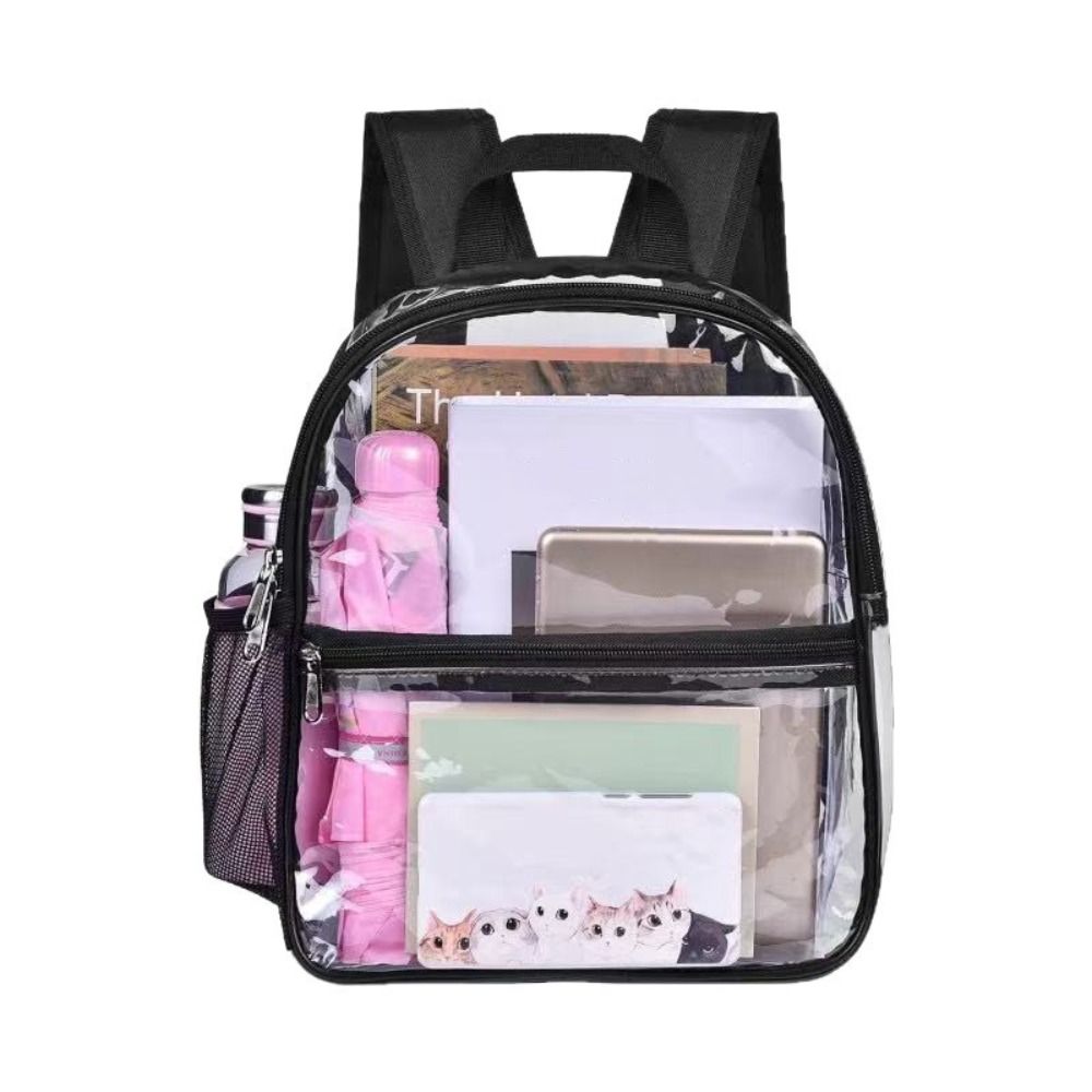 シンプルな小型透明 PVC バックパッククリア収納バックパッ - Jelly Bag Clear Pvc のレビューと価格