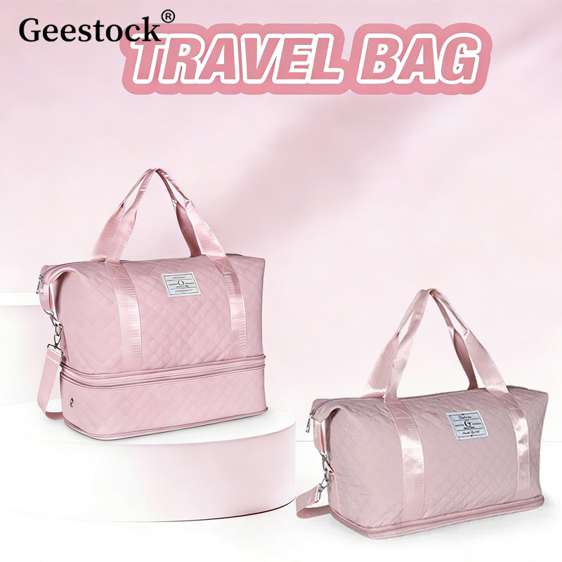 Geestock トラベル ダッフルバッグ レディース メン - Women Bags Pk のレビューと価格