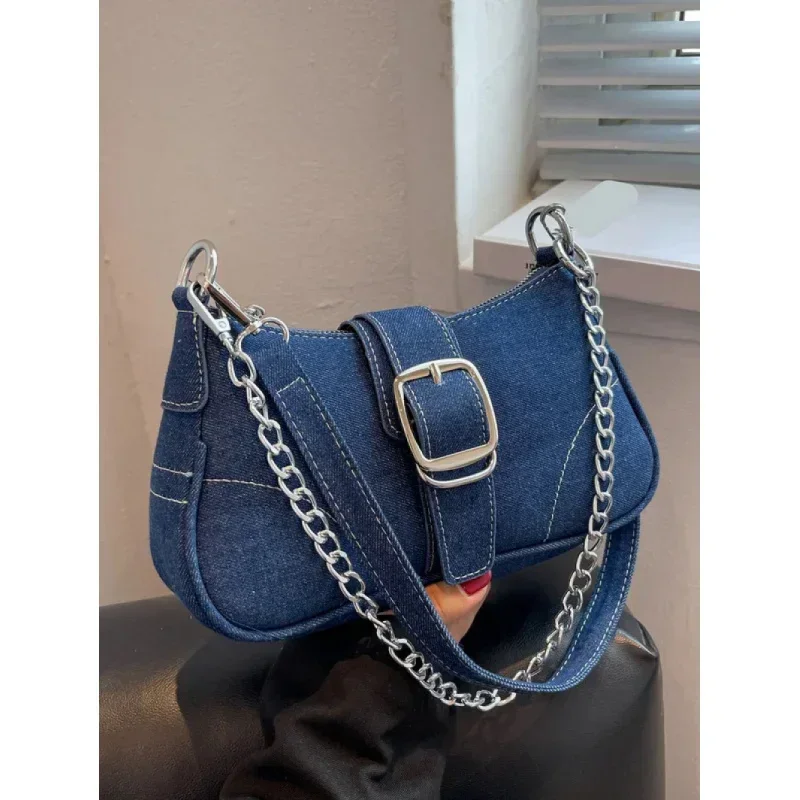 スモールデザインジーンズバッグレディース新作クロスショルダー - Women Bags Jeans のレビューと価格