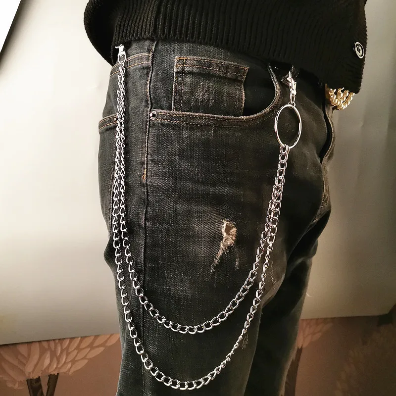 レイヤーメタルベルトチェーンパンクフックメタルウエストウォレ - Mini Purse Chain のレビューと価格