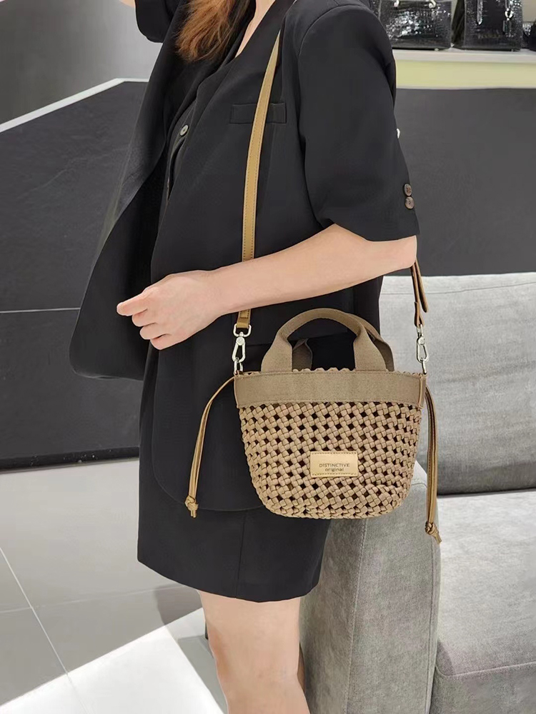 Kazrvna-pu長方形バケットトートバッグ,女性用バッグ - Women Bags Price のレビューと価格