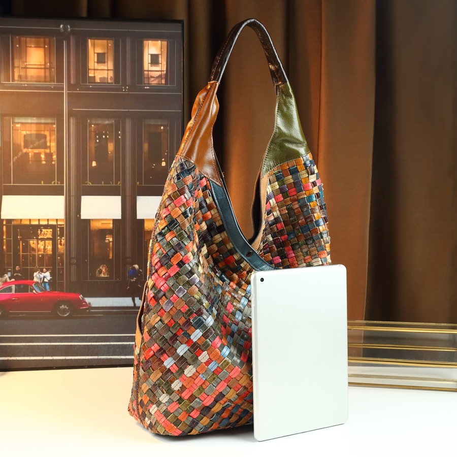 オリジナルニッチデザインブランド高品質手作りレザーレトロショ - Women Bags Branded Sale のレビューと価格