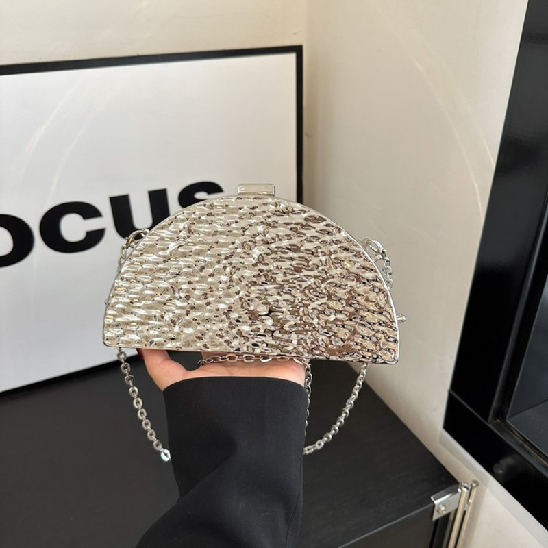 女性のための豪華なゴールデンイブニングバッグ,結婚披露宴のた - Women Bags Golden のレビューと価格