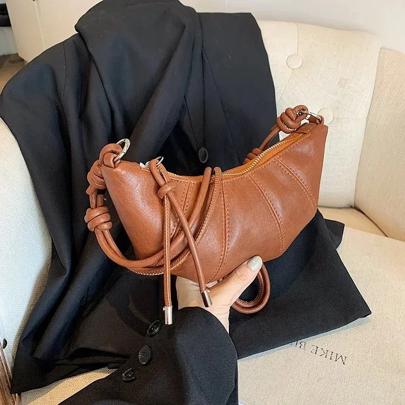PUジッパーデザイナー高級餃子バッグ高品質ファッションレディ - Women Bags Branded Sale のレビューと価格
