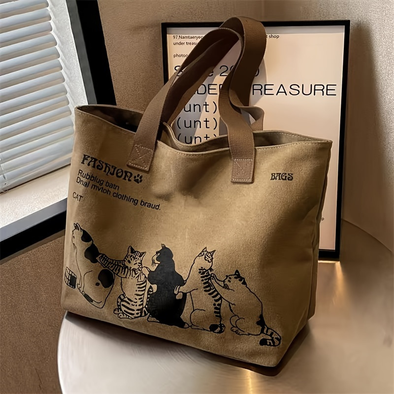 レディースファッション キャンバストートバッグ 大容量 耐久 - Women'S Bags For Work のレビューと価格