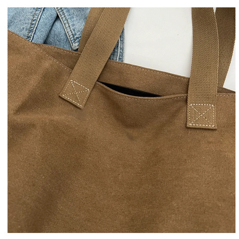 レディースファッション キャンバストートバッグ 大容量 耐久 - Women'S Bags For Work のレビューと価格