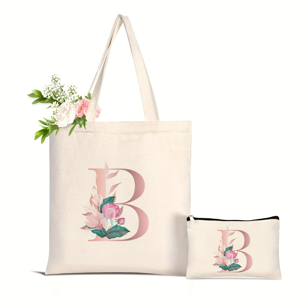 1個入り 花柄ラブレタープリント トートバッグ 大容量 レデ - Women'S Tote Bags Designer のレビューと価格