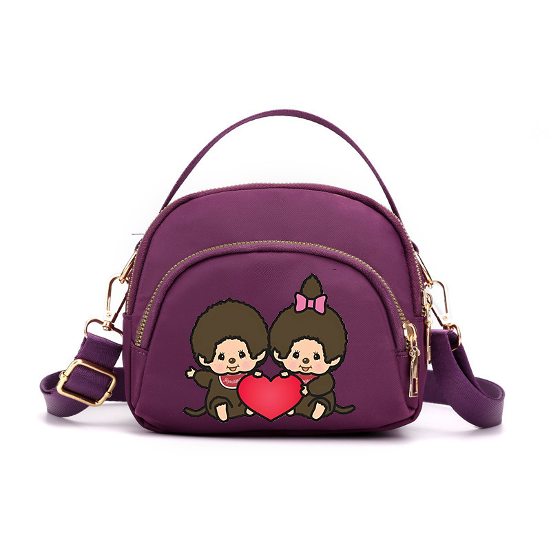モンチッチ女性クロスボディバッグ漫画アニメジッパー携帯電話シ - Women Bags Mini のレビューと価格