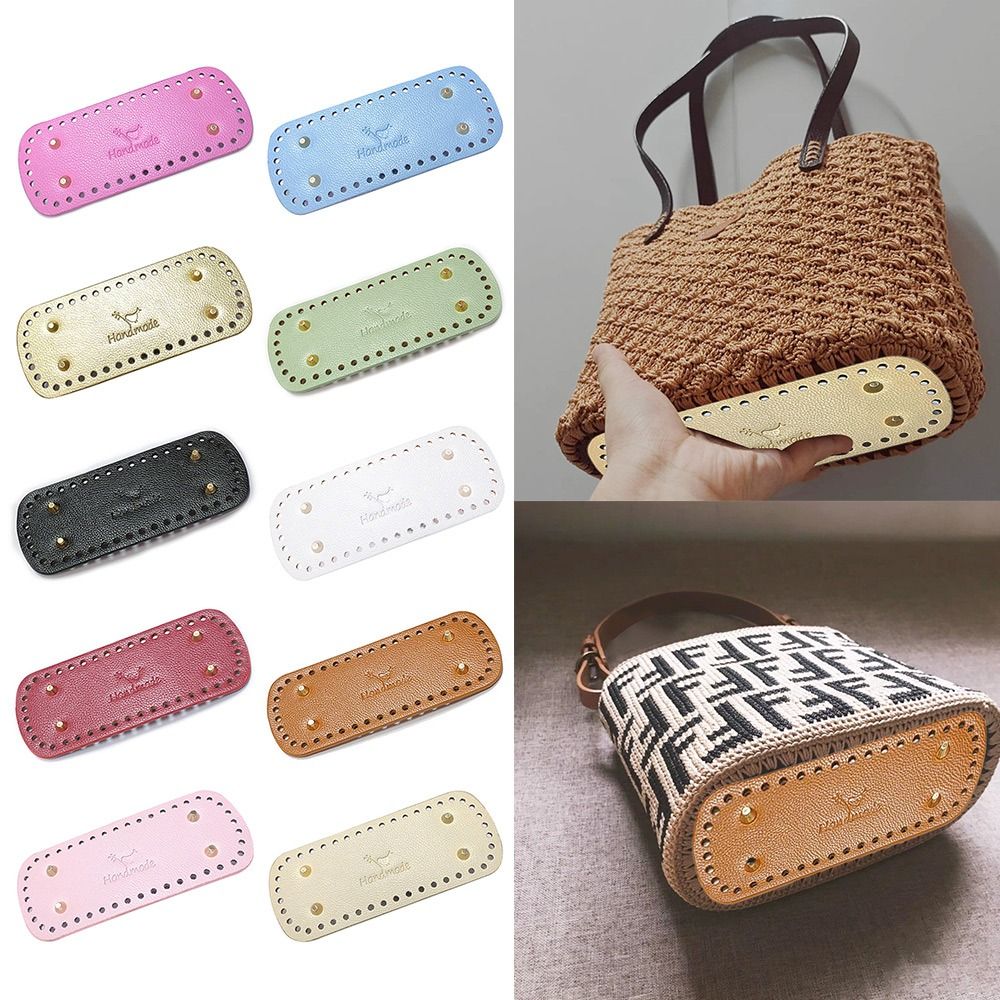 かぎ針編みのバッグ用の手作りの長い長方形の底のウェビング,D - Crochet Market Bag のレビューと価格
