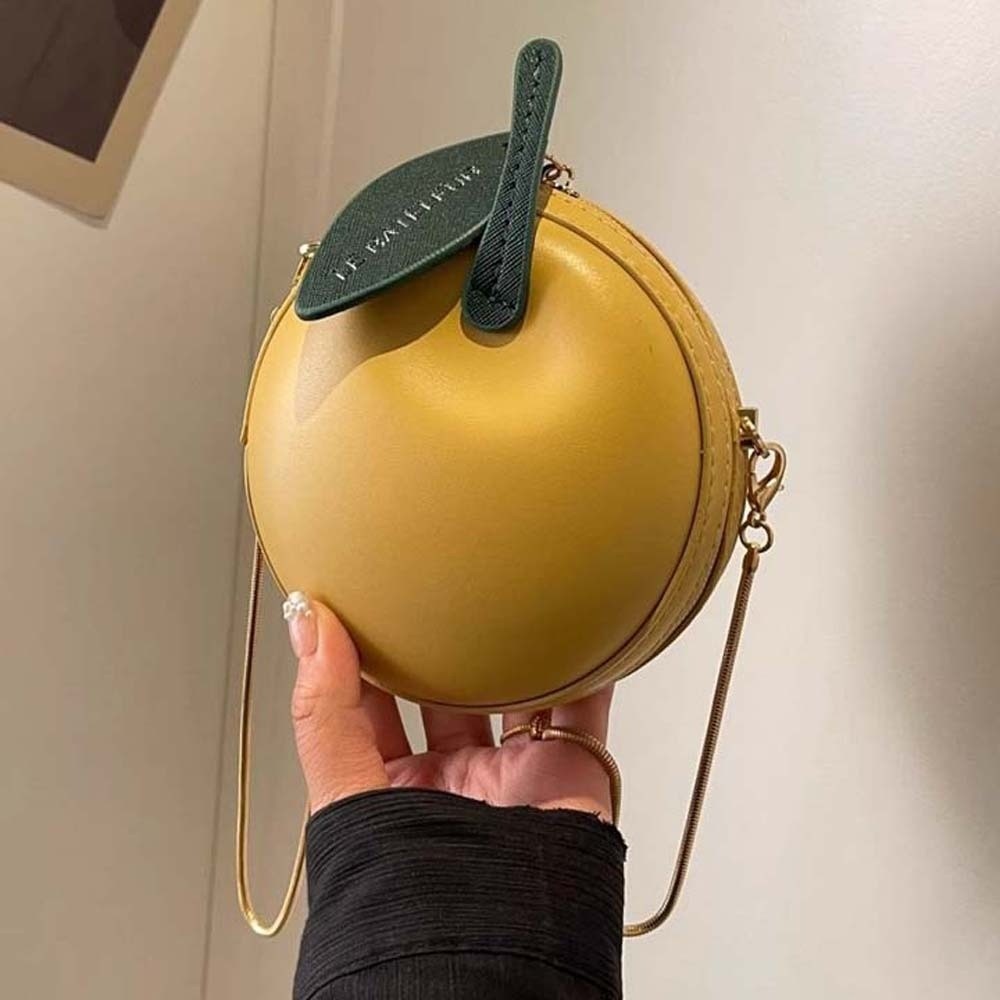 小銭入れ フルーツ型 チェーンバッグ ソリッドカラー 防滴水 - Women Bags In Amazon のレビューと価格