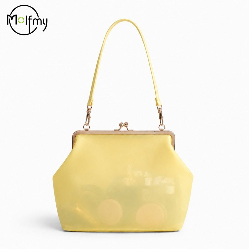 クリア PVC 防水ゼリーバッグキャンディーカラークラスプト - Jelly Bag Clear Pvc のレビューと価格