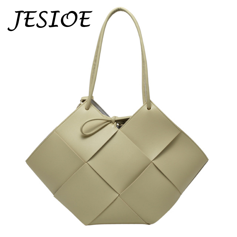 高級大型トートバッグ女性菱形大容量ショッピングハンドバッグ女 - Women'S Tote Bags Designer のレビューと価格