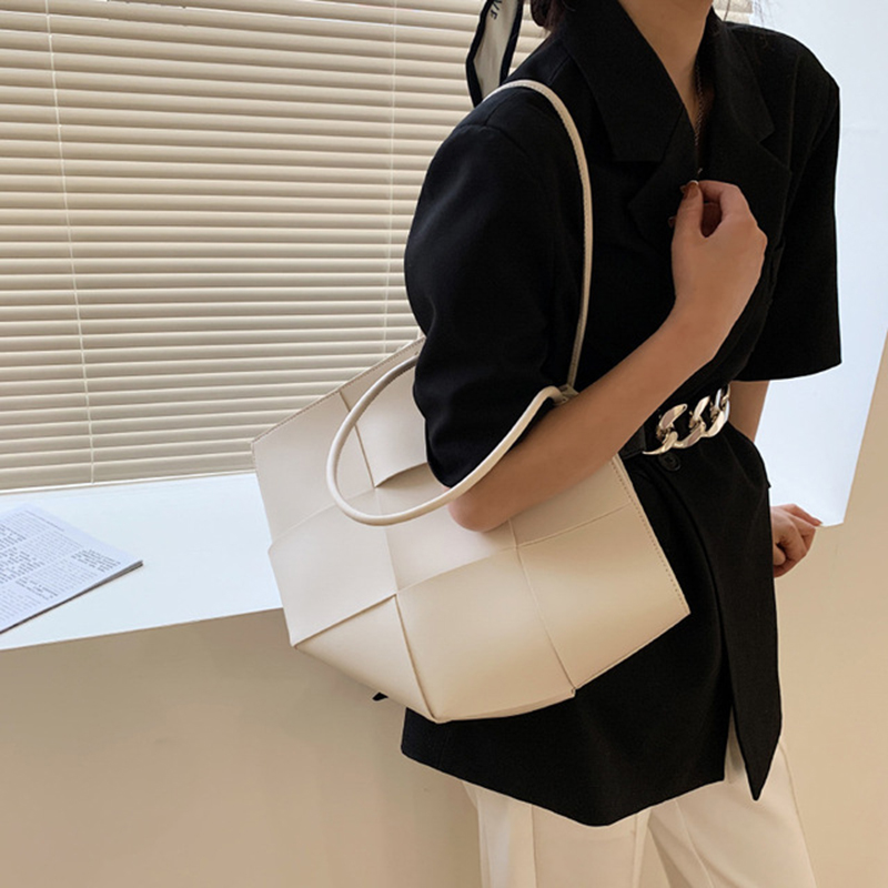 高級大型トートバッグ女性菱形大容量ショッピングハンドバッグ女 - Women'S Tote Bags Designer のレビューと価格