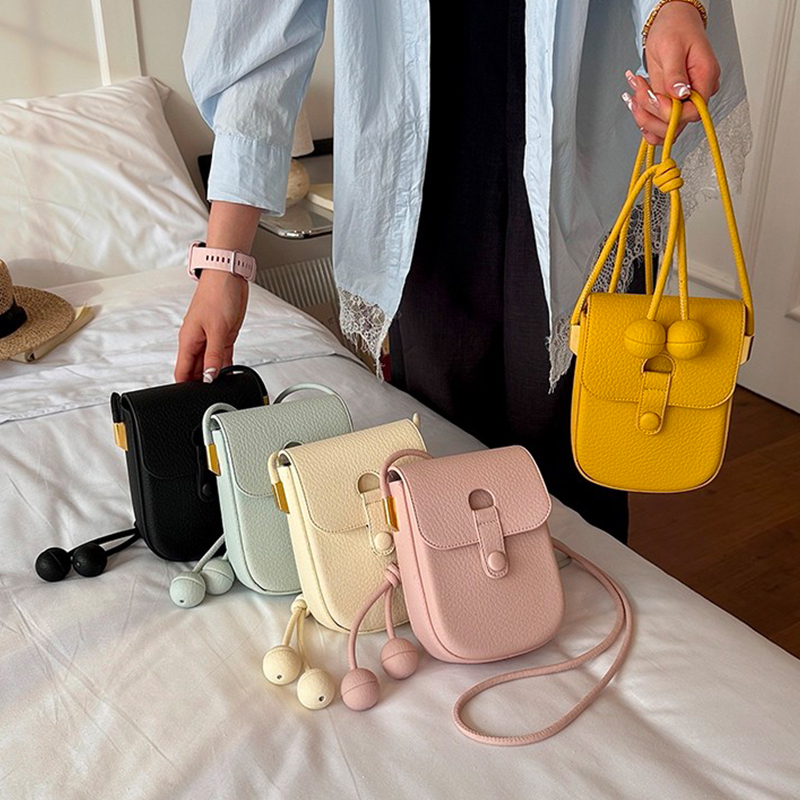 高級ブランドミニイエロークロスボディバッグ女性用ソフト PU - Women Bags Luxury Brands のレビューと価格