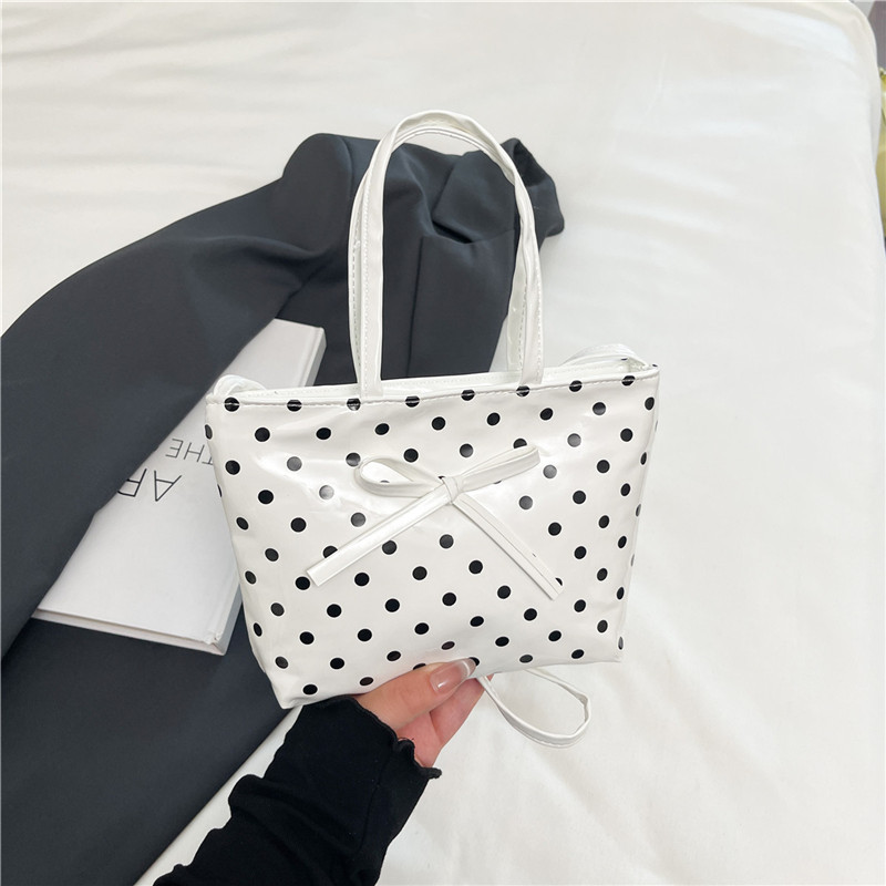 女性の新しいハンドバッグ韓国チェック柄水玉模様のリボンかわい - Women Bags Luxury Brands のレビューと価格