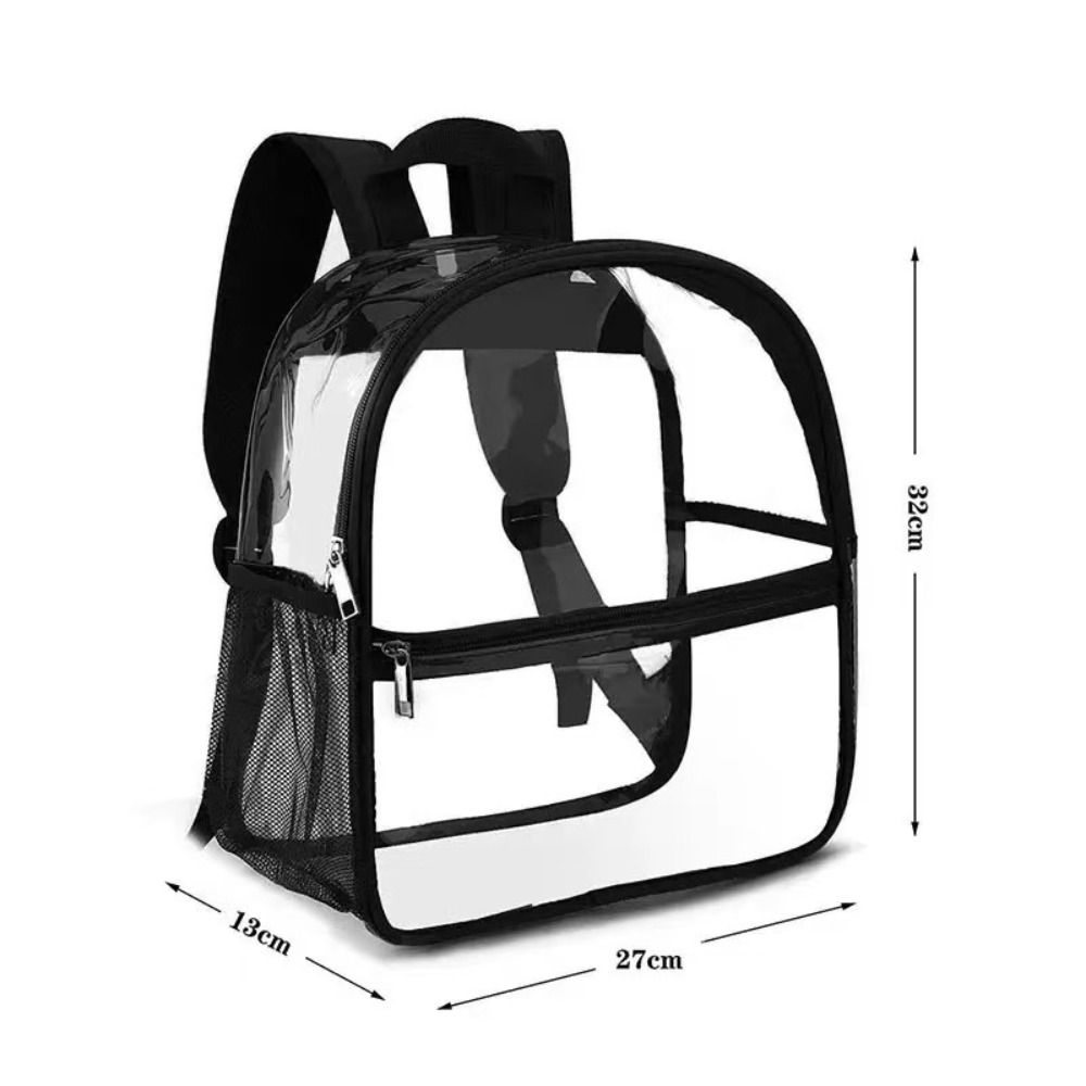 おしゃれな小型透明PVCバックパック防水クリアゼリーバッグ収 - Jelly Bag Clear Pvc のレビューと価格