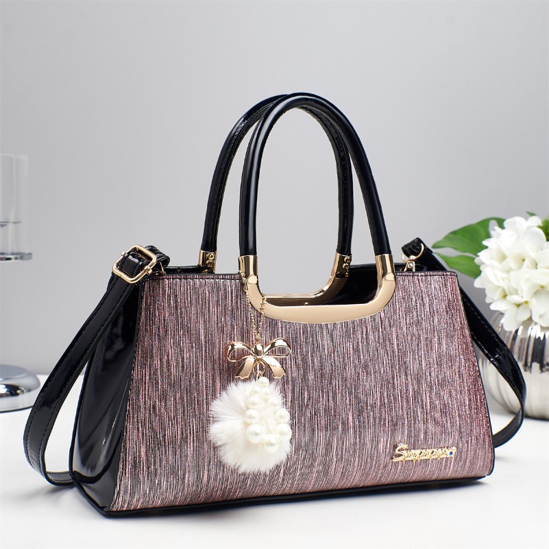 デザイナーブランドの明るい革製ファッションハンドバッグ、女性 - Women Bags Branded Sale のレビューと価格