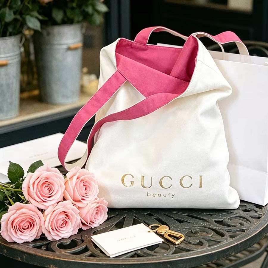 グッチのバッグ レディース キャンバス トートバッグ 両面デ - Women'S Tote Bags Designer のレビューと価格