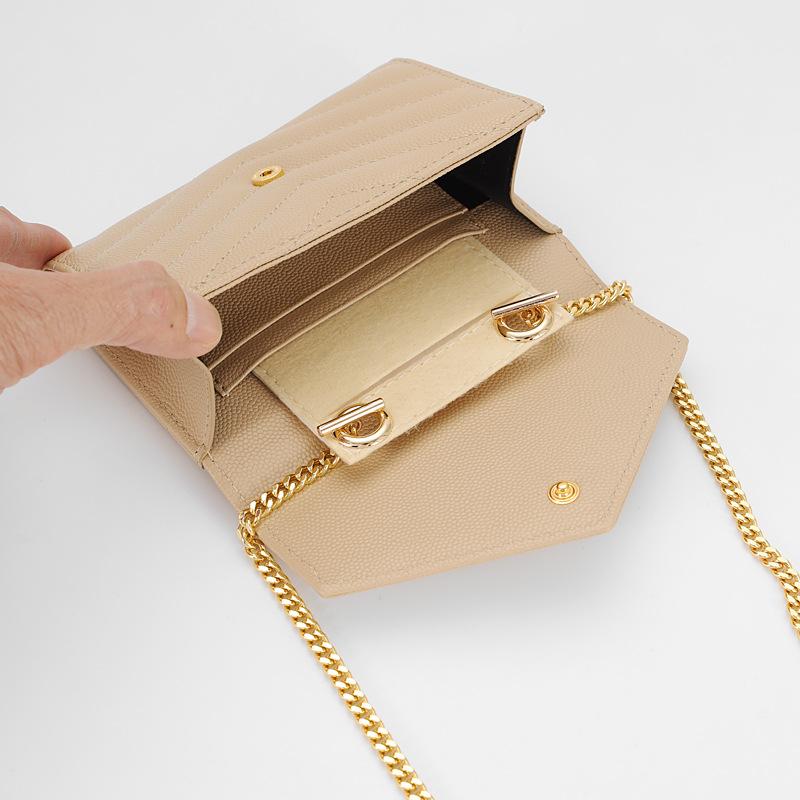 フェルト製財布インサート、チェーンストラップ付き財布、ハンド - Mini Purse Chain のレビューと価格