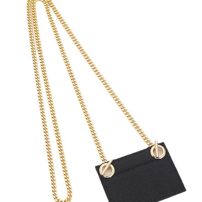 フェルト製財布インサート、チェーンストラップ付き財布、ハンド - Mini Purse Chain のレビューと価格